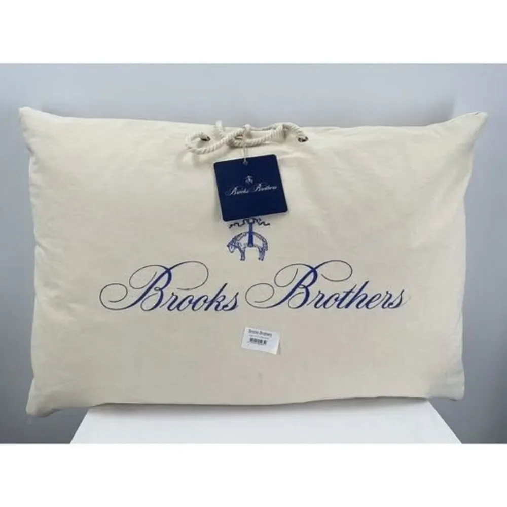 Brooks Brothers 100%Wool Pillow queen 20